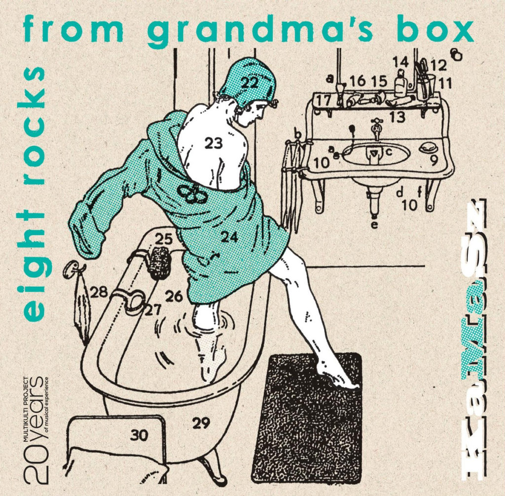 Okładka: Eight rocks from grandma's box